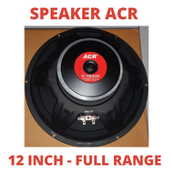 SPEAKER ACR 12 INCH TYPE 1230 BLACK FULL RANGE 100 200 WATT WOOFER MAGNET 12IN 12INCH 100WATT 200WATT SUBWOFER SALON LOUDSPEAKER SPEKR SPEKER SPIKER SEPEKER