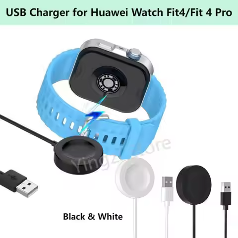 USB Cable Charger Adapter for Huawei Watch Fit 4/ 4Pro Charging Station for Huawei Watch D2 Fit5/ Fi