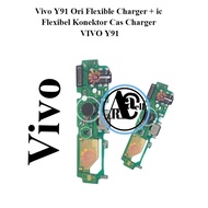 Vivo Y91 Original Flexible Charger + Flexible ic VIVO Y91 Charger Connector