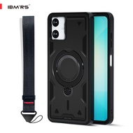 For Samsung A05/A05S/A06/A07 Case,[Magsafe Compatible] 3-in-1 Cover, Magnetic Kickstand & Lanyard Ho