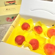 【舒果】【新品預購，預計5/20~23開始依排單出貨】台灣紅玉水蜜桃6入禮盒 (約0.9kg/禮盒)