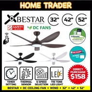 BESTAR ✦ DC CEILING FAN ✦ WIND ✦ 32" ✦ 42" ✦ 52" ✦ MOCHA ✦ BLACK ✦ WHITE