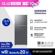 Samsung ซัมซุง ตู้เย็น 2 ประตู รุ่น RT38CG6020S9ST พร้อมด้วย Optimal Fresh+, 393L