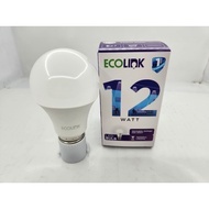 ECOLINK LED BULB 12W COOL WHITE DAY LIGHT ECOLINK BULB 12W LED LIGHT/