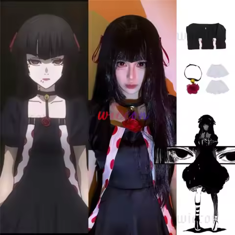 Anime Juuzou Suzuya Cosplay Dress Costume Halloween Suit For Women Men Outfit Carnival Party Wig Acc