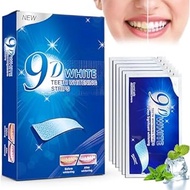 Whitening Tooth Strips Quick Acting 9D White Teeth Gel Dental Bleaching Tooth Sticker Double Tooth O