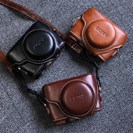 ✨93% Praise Rate Sony Black Card RX100 Camera Bag Protective Case DSC-RX100 M2 M3 M4 M5A M7 Base Lea