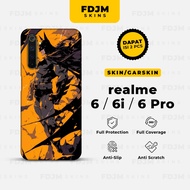 Realme 6 6i/ 6 Pro/ - Premium Garskin Skin *Contents 2* not Case (CUSTOMIZED) [FDJM Skins]