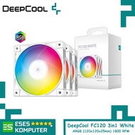Fan DeepCool FC120 3 IN 1 WHITE ARGB | 3pcs Value Pack | 120mm 12CM