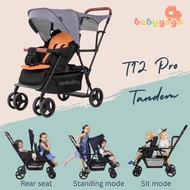 T12 Seebaby Pro tandem stroller /Twin Stroller (Sit &amp; Stand Twin prams)