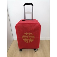 囍 Character Suitcase Cover (Suitable for 67cm Suitcase) Luggage Cover