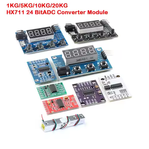 Load Cell HX711 AD Module Weight Sensor Digital Display Electronic Scale Weighing Pressure Sensors f