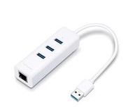 TP-LINK (家用) UE330 V3 3 埠 USB 3.0 集線器與 Gigabit USB 網卡