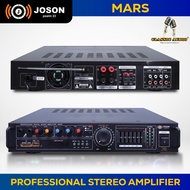 JOSON Mars/ MARS MAX Amplifier (With Graphic Equalizer) 2000 Watts Max Power Output 2 Channel (Usb/S