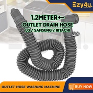 LG/SAMSUNG Washing Machine Drain Outlet Hose Spare Part For Saluran Keluar Air Mesin Basuh Flexible Hose