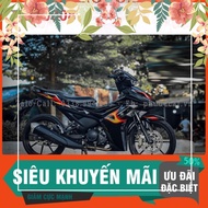 Fire black Exciter 155 car sticker