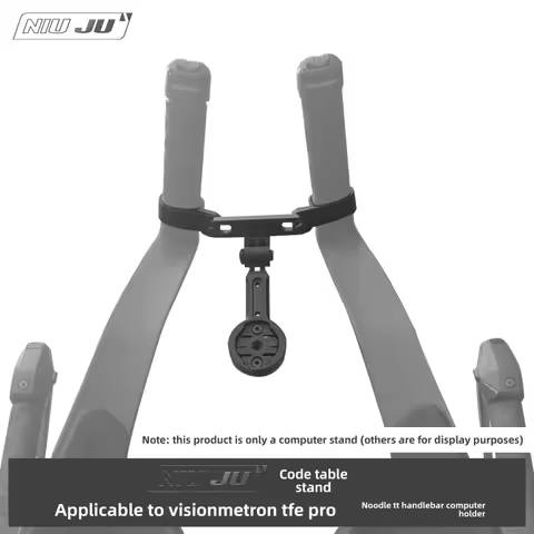 Aero Bike Computer Mount for Triathlon & TT Bikes - CNC Aluminium, Fits Garmin/Wahoo/Bryton & Action