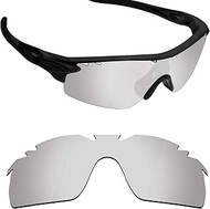 TRUE POLARIZED Replacement Lenses for Oakley RadarLock XL Vented OO9196/OO9170 Sunglasses - Titanium Mirrored