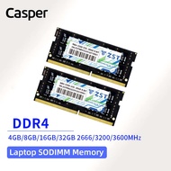 Casper DDR4 RAM โน๊ตบุ๊ค 4GB 8GB 16GB 32GB 2666/3200MHz 1.2v 260PIN SODIMM