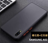 [ส่งจากไทย] เคสโทรศัพท์ ซัมซุง Case Samsung galaxy A02 เคสกันกระแทก ขอบสีหลังขุ่น เคส Samsung A02