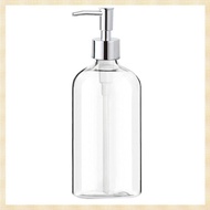 Soap Dispenser Clear Glass Soap Dispenser with Pump 16 Oz Refillable Liquid Hand Soap Dispenser for Bathroom Kitchen