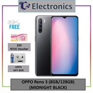 OPPO RENO 3 Free $20 NTUC  Voucher &amp; OPPO GIFT BOX ( 2 Years SINGAPORE WARRANTY ) - T2 Eletronics