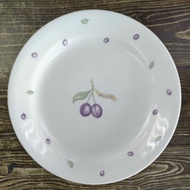 Corelle Bread &amp; Butter Plate (Rimmed)Plum