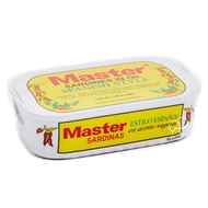 Master Sardines In Oil Spanish Style 120g