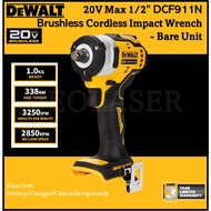 Dewalt DCF911N 18V Brushless Cordless Impact Wrench 338Nm - Bare Unit