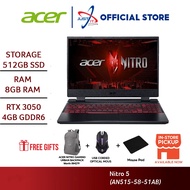 Acer Nitro 5 AN515-58-51AB Gaming Laptop (I5-12450H 8GD4 512SSD/RTX3050 4GD6/Win11H)