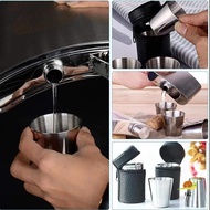 F&Z 4pcs/Set Stainless Steel Glass Set Outdoor Small Glasses Set Travel Picnic Cup Set 30/70/170ml n