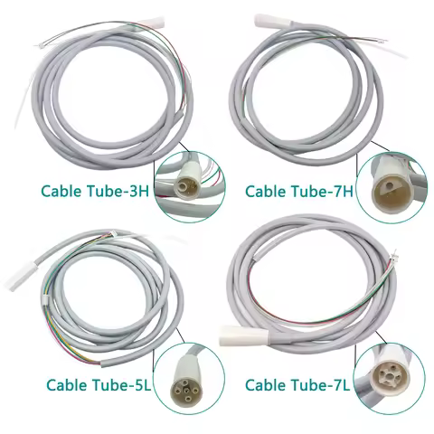 Dental Ultrasonic Scaler Cable Tube 3H 5L 7H 7L Tube Hose Fits for EMS WOODPECKER VRN DTE SATELEC Ul