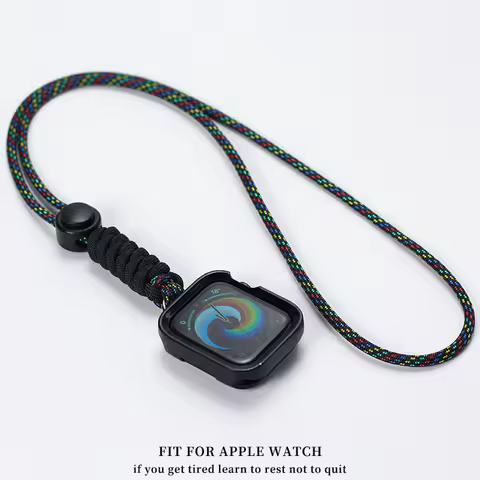 For Apple Watch 41mm 42mm 45mm 46mm 49mm lanyard S10 S9 S8 Necklace cord S7 S6 S5 SE ultra Cover Poc