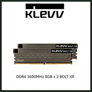 KLEVV Desktop PC Gaming Memory DDR4 3600MHz 8GB x 2 BOLT XR Series  Memory
