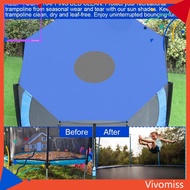 [VM] Uv-resistant Trampoline Cover Trampoline Sun Cover Foldable Trampoline Shade Net Anti-uv Sun Pr