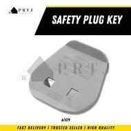 (1PC) 2-PIN to 3-PIN PLUG ADAPTER / SAFETY PLUG PIN FOR 2 PIN PLUG/ Universal Extension Adapter