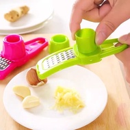 Manual Sliding Garlic Press Household Stainless Steel Press Garlic Crusher Garlic Crusher Garlic Cru
