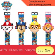 paw patrol watch Paw Patrol Toys Set 3D Projection Digital Watch Dog Puppy Patrulla Canina Anime Action Figures Model To
