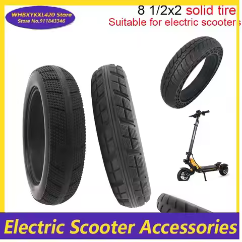 8 1/2x2 Solid Tire 8.5x2 Inch Hollow Tires for Xiaomi Mijia M365 Electric Scooter Non Pneumatic Soli