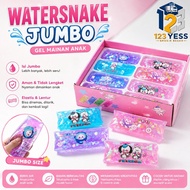 (123) Children's Water Snake Toys JUMBO Slippery Jelly Toys Catch The monster Squishy Toys Slime