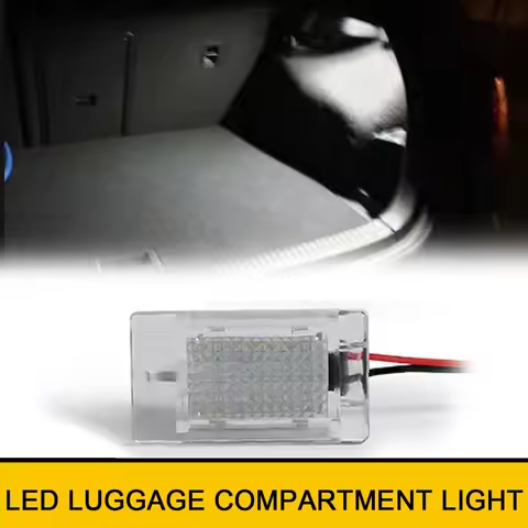6000k Free Error LED Trunk Lamp For Ford B-Max C-Max S-Max Cougar EcoSport Escort Figo Fiesta Focus 