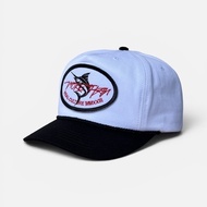 Rope Hat Two Tone Black White Rope Hat Classic Hat/ Vintage Hat/ Snapback/ Hat/ Classic Hat/ Vintage