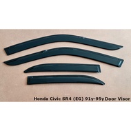 Honda Civic SR4 ( EG ) Sedan 1991 1992 1993 1994 1995 Door Visor (MADE IN MALAYSIA)