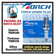 ORIGINAL TORCH IRIDIUM SPARK PLUG TOYOTA TGN140 FORTUNER TGN156 HILUX REVO GUN125 GUN126 (FK20HR-A8)