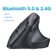 UGREEN 2.4G Bluetooth Wireless Vertical Mouse 4000DPI Ergonomic for Small Hand for Laptop PC Windows