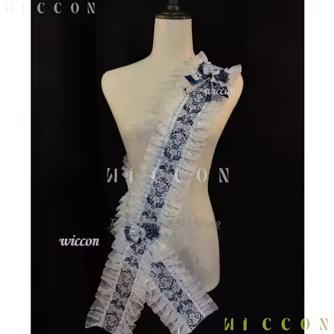 Halloween Cosplay Costumes Lolita Royal Prince Ouji Cape Sash Vintage Gothic Royal Knight Femboy Uni
