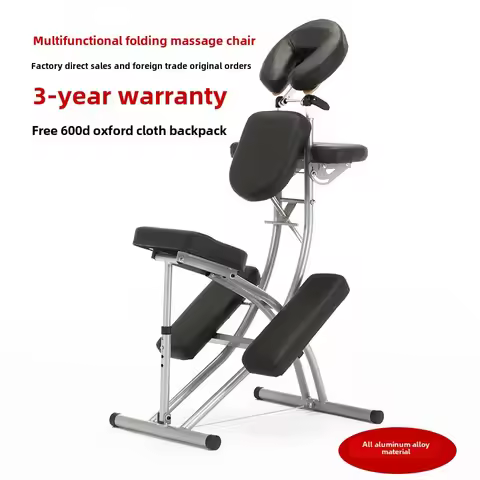 Folding health chair massage chair, portable massage chair scraping chair, beauty bed massage chair 