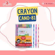 BENSIA 24-Color Stackable Colored Pencils/ Stacking Crayon Children's Colored Pencils Non-toxic code