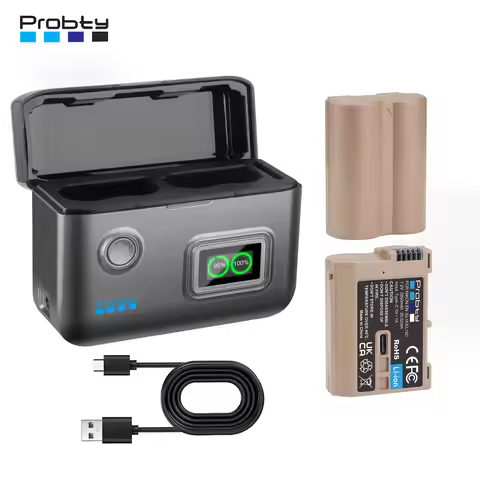 EN-EL15C Replacement USB-C Camera Battery for Nikon Z6 III, Zf, Z8, Z7, Z7 II, Z6 II, Z5, D850, D810