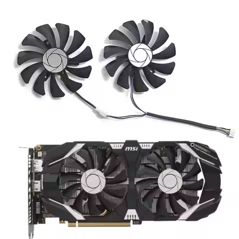 NEW 85MM 4PIN HA9010H12F-Z GPU REPLACEMENT FAN FOR MSI GTX 1060 OC 6G GTX 960 P106-100 P106 GTX960 G